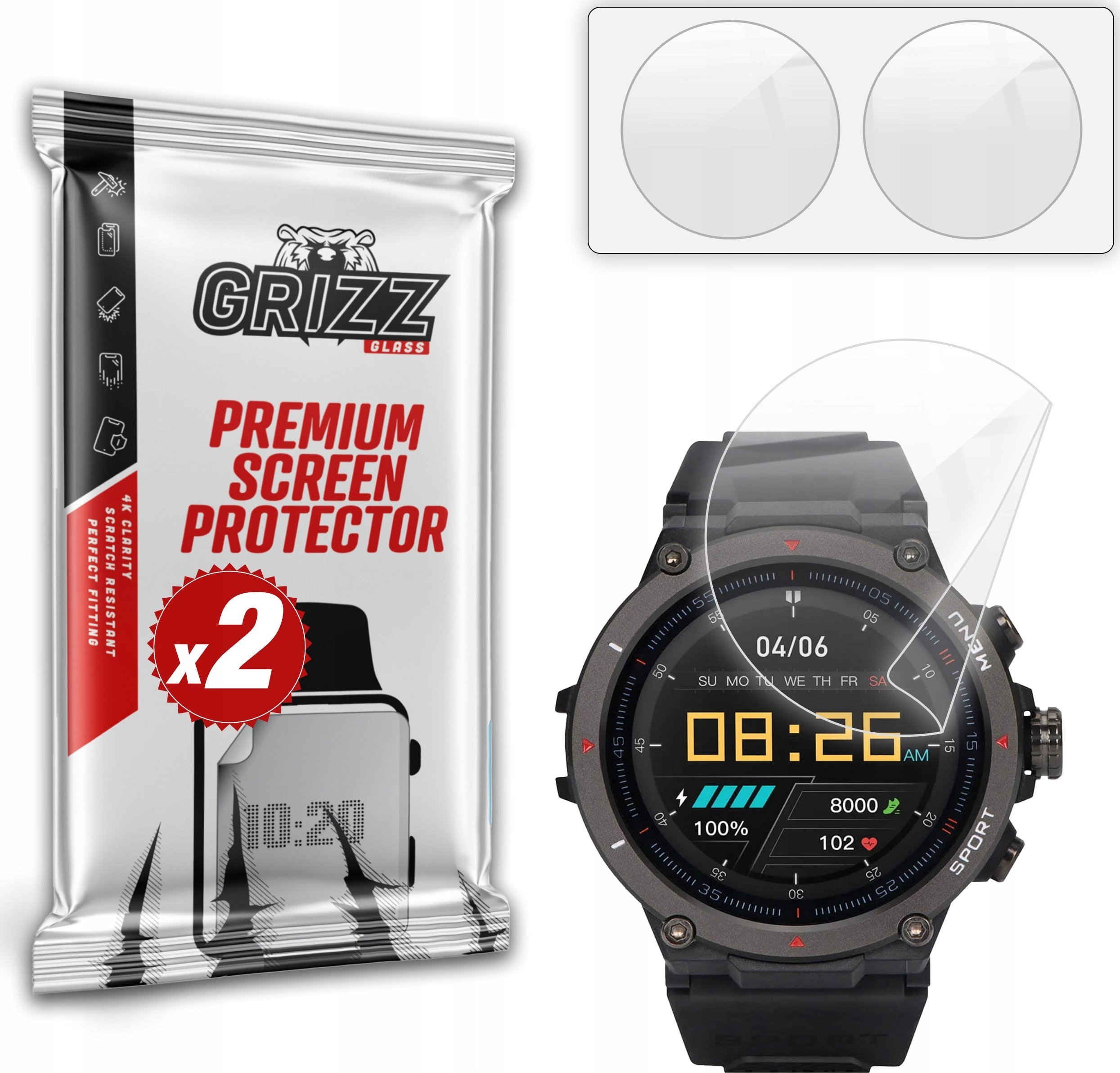 Folia ceramiczna GrizzGlass CeramicFilm do Garett GRS Pro