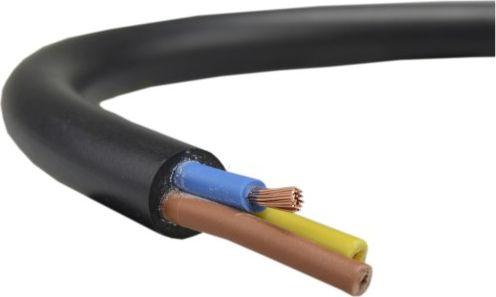 OWY 3X1,5mm2, 300/300V, czarny (OMY3X1,5)