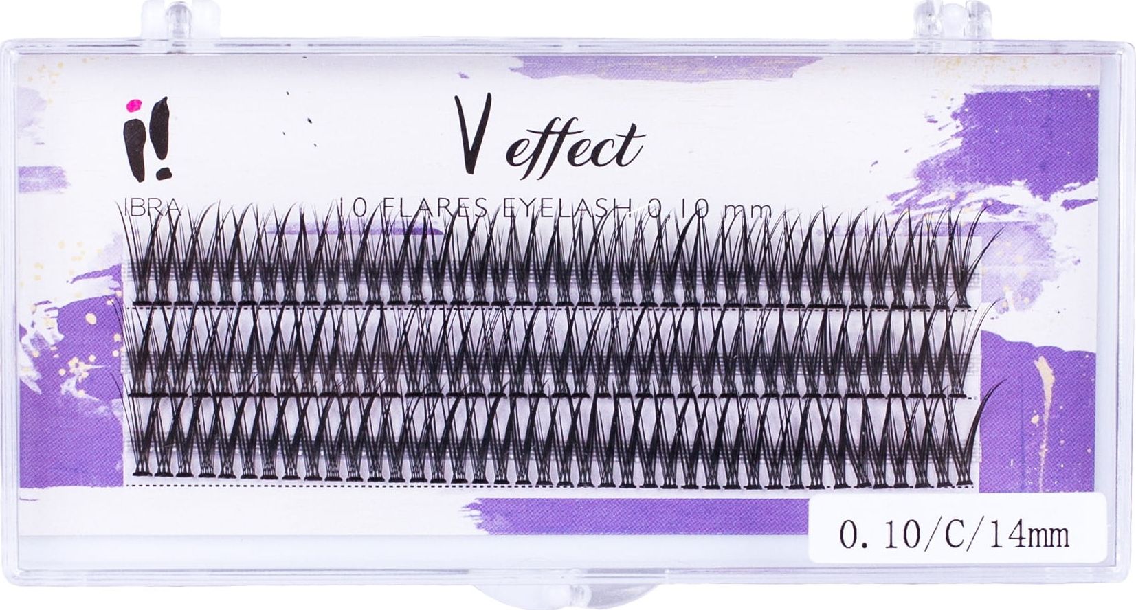 Ibra Ibra KĘPKI RZĘS V Effect 14mm