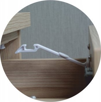 Primacol Zamknięcie zabezpieczające szufladę blokada 2 szt.