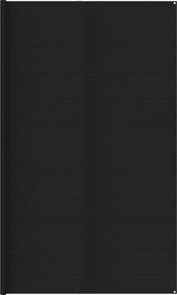 vidaXL vidaXL Wykładzina do namiotu, 400x700 cm, czarna, HDPE