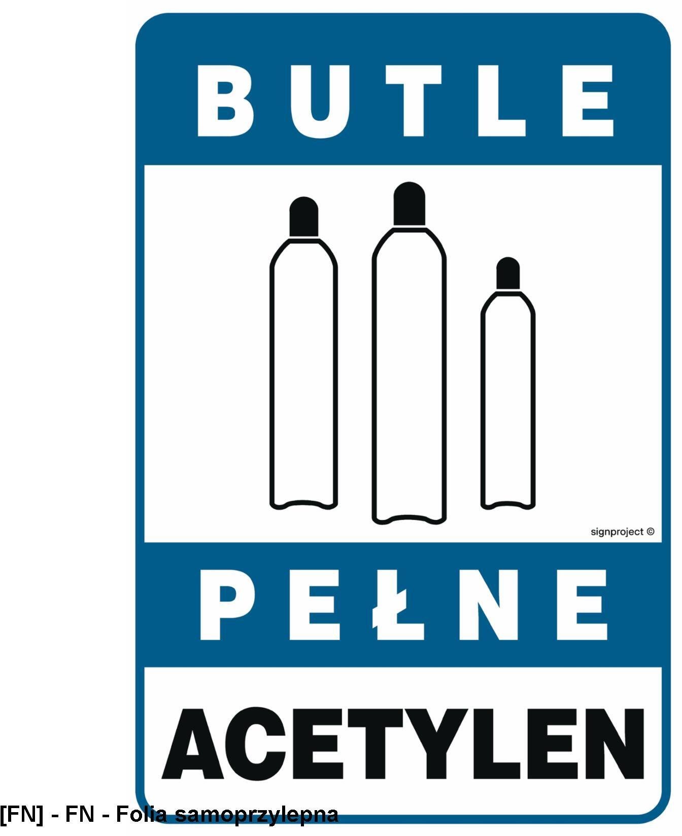 TD Systems JD049 - Butle pełne acetylen 350x525