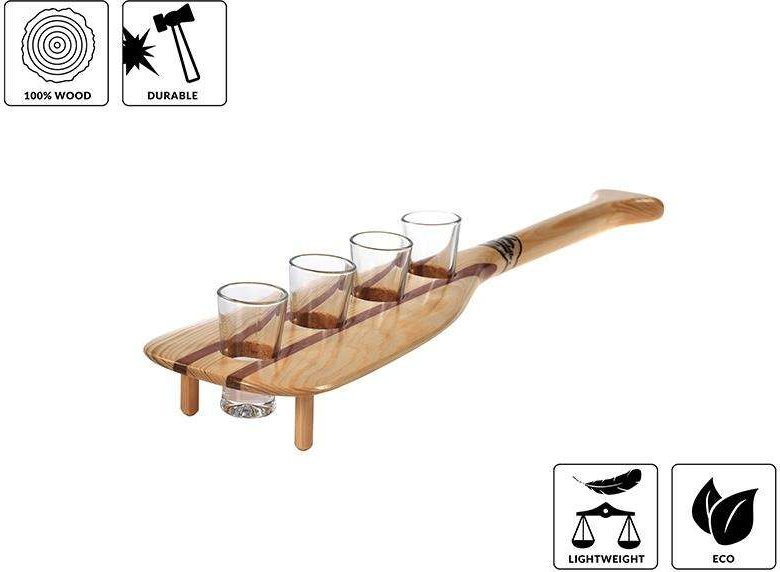 John Paddle Wiosełko Stojak na kieliszki John Paddle - prezent dla żeglarza, wędkarza, myśliwego