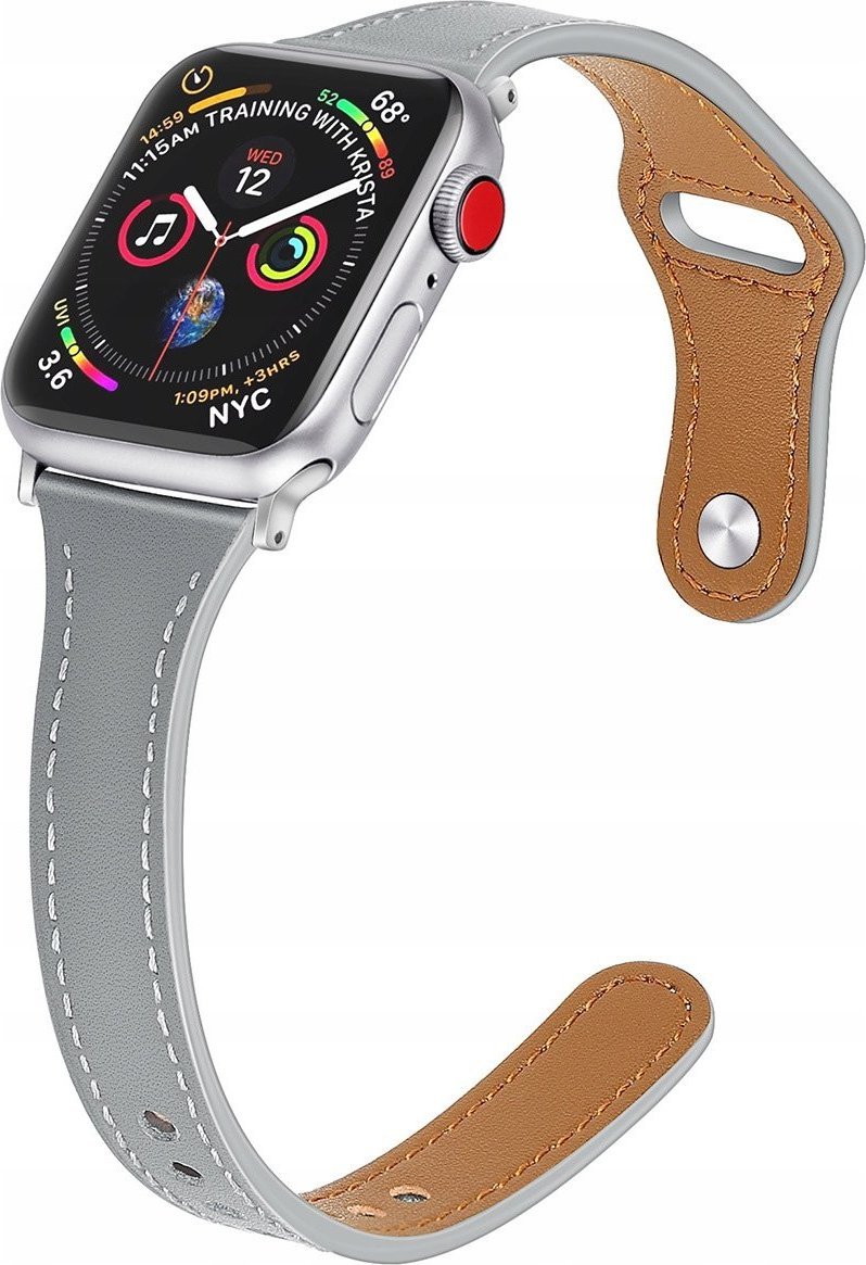PASEK SKÓRZANY do APPLE WATCH 1 2 3 4 5 6 7 SE