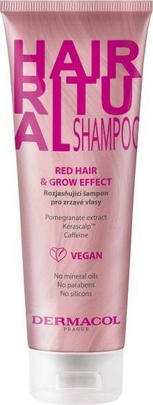 Dermacol Hair Ritual Shampoo szampon do włosów Red Hair & Grow Effect 250ml