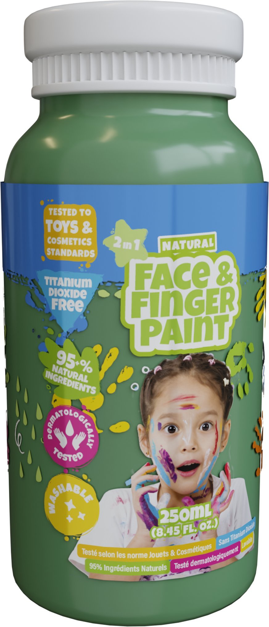 BOTI NATURAL farba d/mal palcami ZIEL 250ml 38588