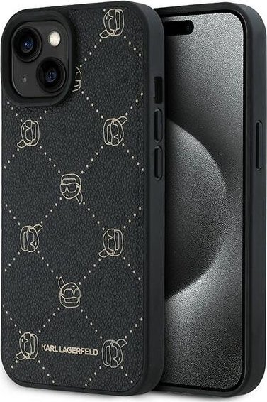 Karl Lagerfeld KLHMP15MPGKHPHK iPhone 15 Plus 6.7" czarny/black Karl Head MagSafe