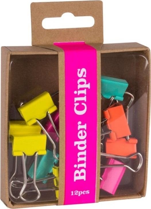 Apli Zestaw APLI Fluor Collection, klipy, 12 szt., mix kolorów