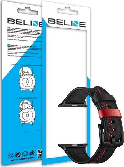 Beline Beline pasek Watch 20mm Casual czarny/black