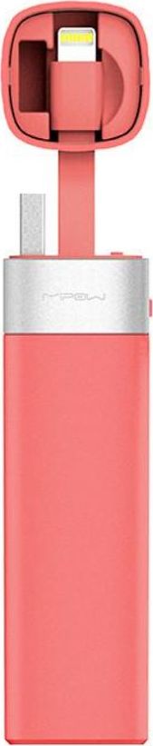 Powerbank MiPow Power Tube 3000L 3000mAh Różowy