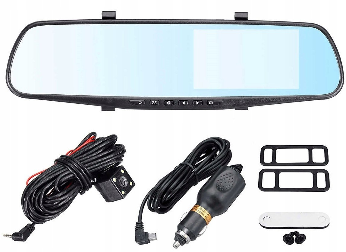 WIDEOREJESTRATOR KAMERA COFANIA LUSTERKO FULL HD