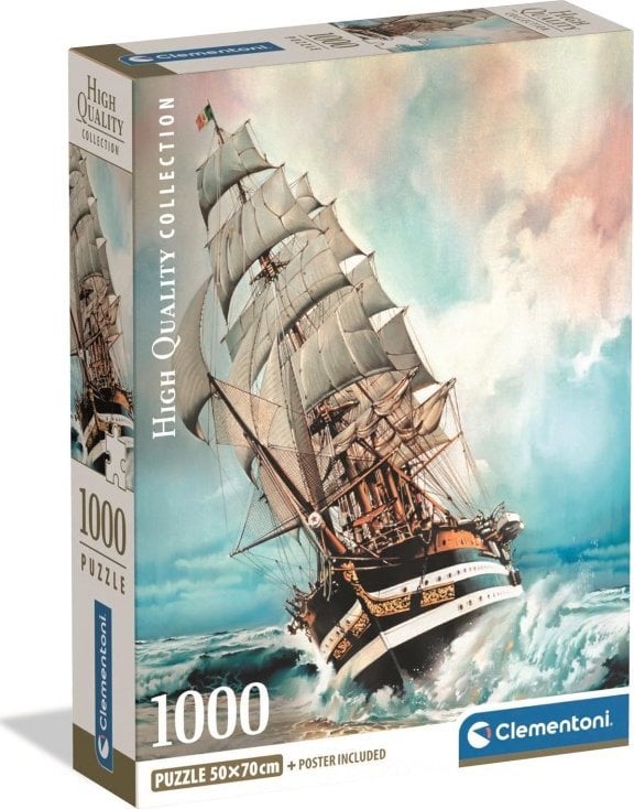 Clementoni Puzzle Compact Amerigo Vespucci 1000 elementów (39948)