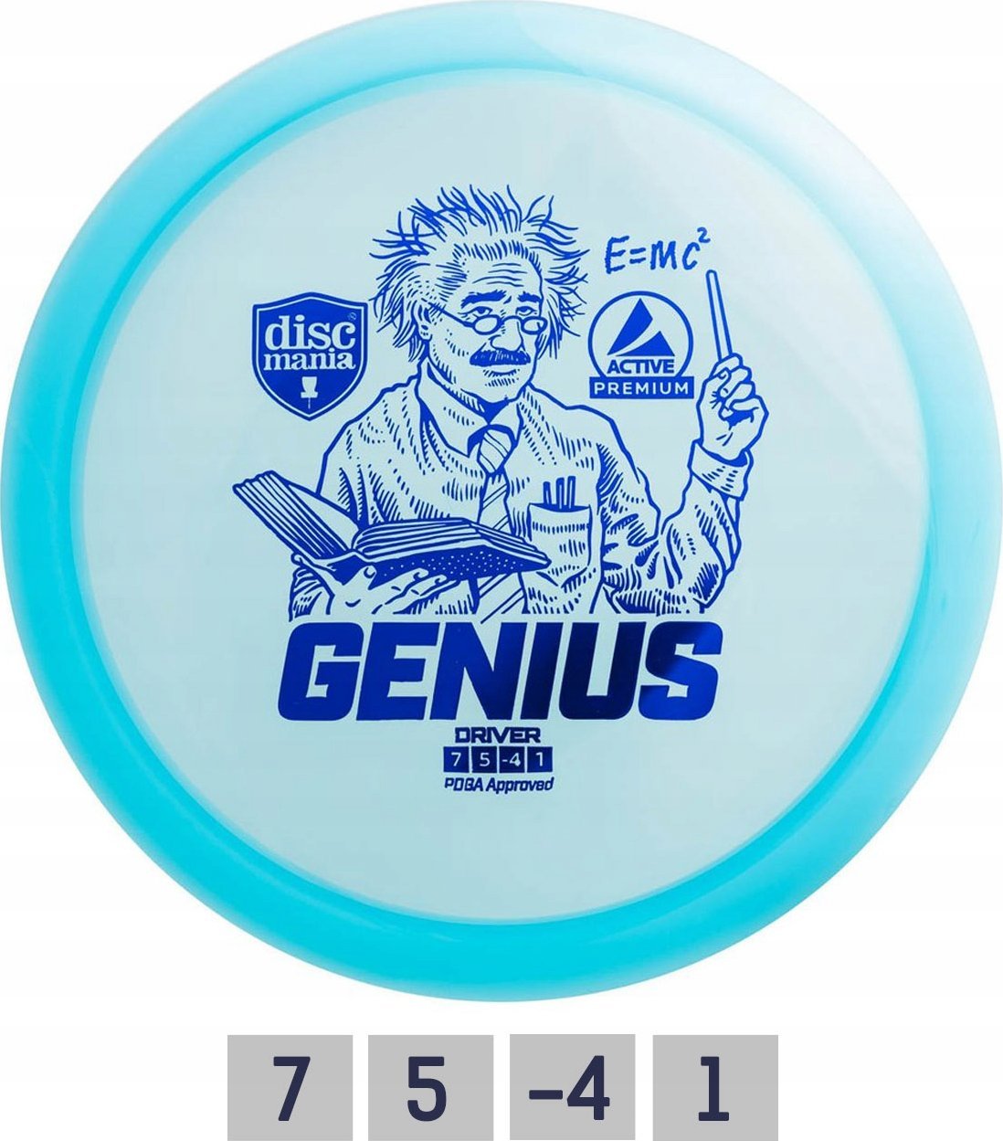 Discmania Diskgolfo diskas Fairway Driver GENIUS Active Premium Mėlyna