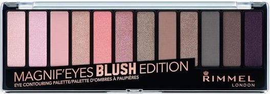 Rimmel Magnif'Eyes Paleta cieni do oczu 002 Blush Edition 14g