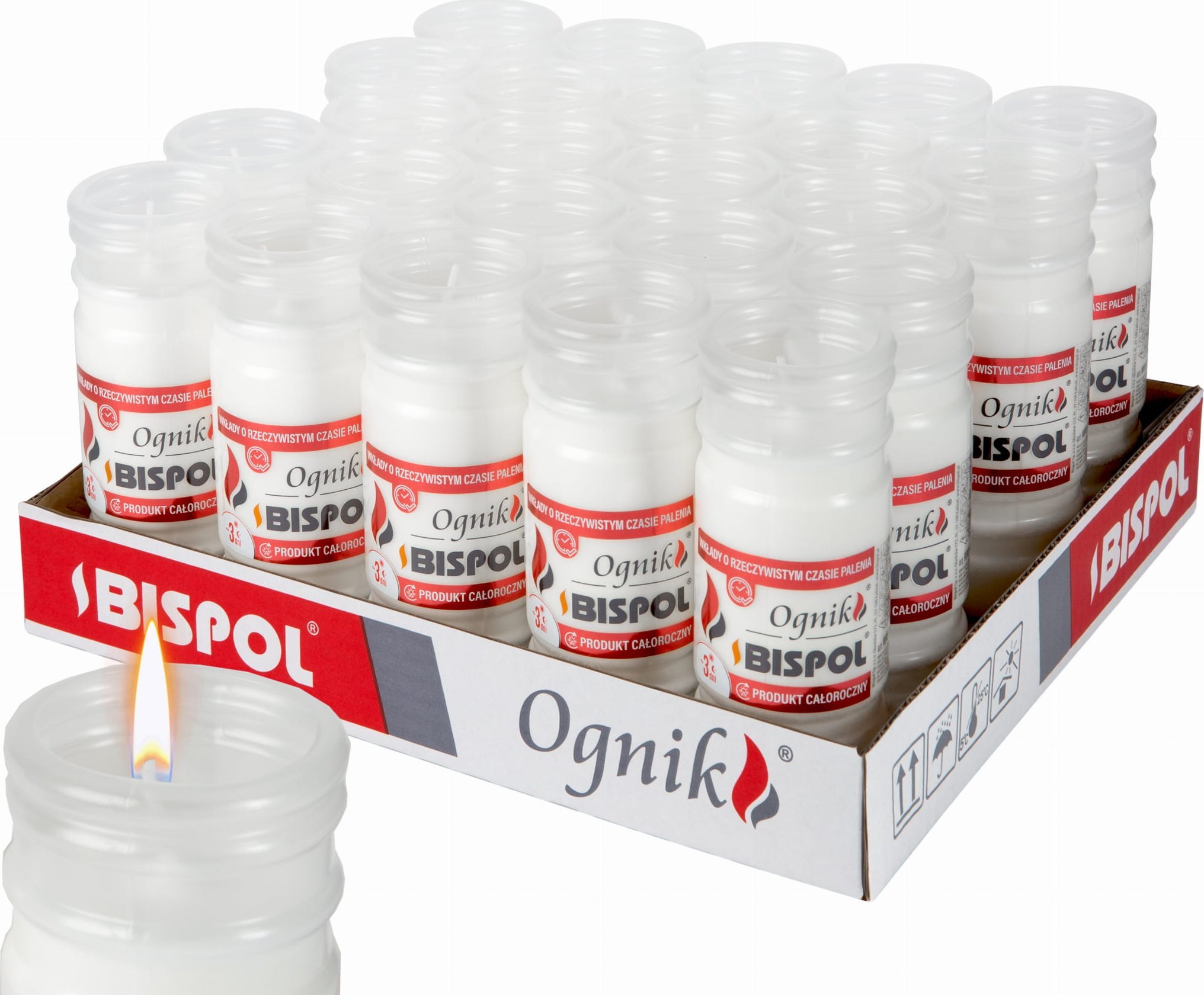 Bispol BISPOL - Wkład Zalewany Ognik WP3 - 24 szt.