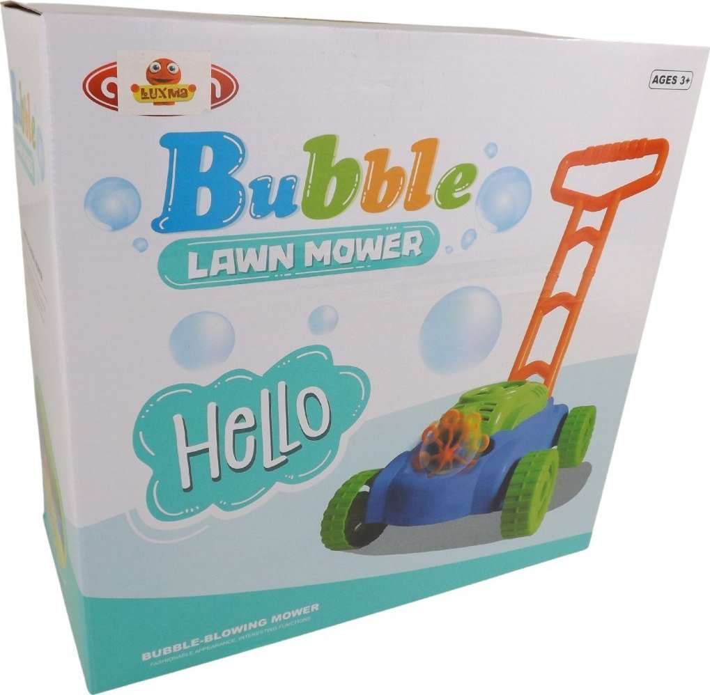 LUXMA KOSIARKA BAŃKI MYDLANE PCHACZ DŹWIĘKI PŁYN 9018