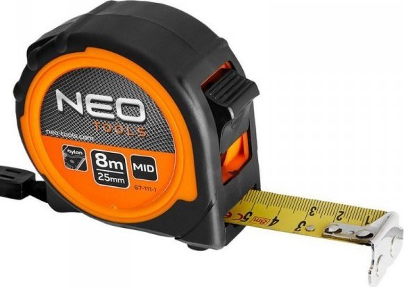 Neo MIARA ZWIJANA STALOWA 8M/25MM MAGNES (1 SZT)