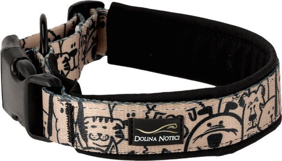 Dolina Noteci Obroża klamra podszywana M 25 x 41-46 cm