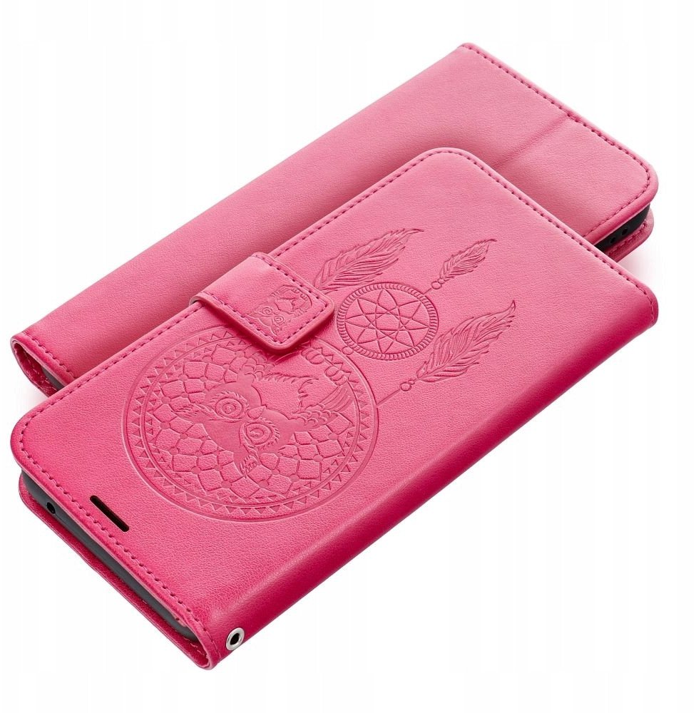 Kabura MEZZO Book do IPHONE 17 Pro łapacz snów magenta