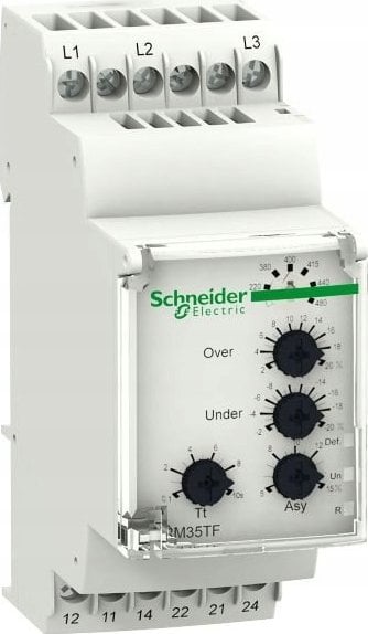 Schneider Electric Przekaźnik kontroli fazy wielofunkcyjny RM35-T, zakres 194...528 V AC RM35TF30