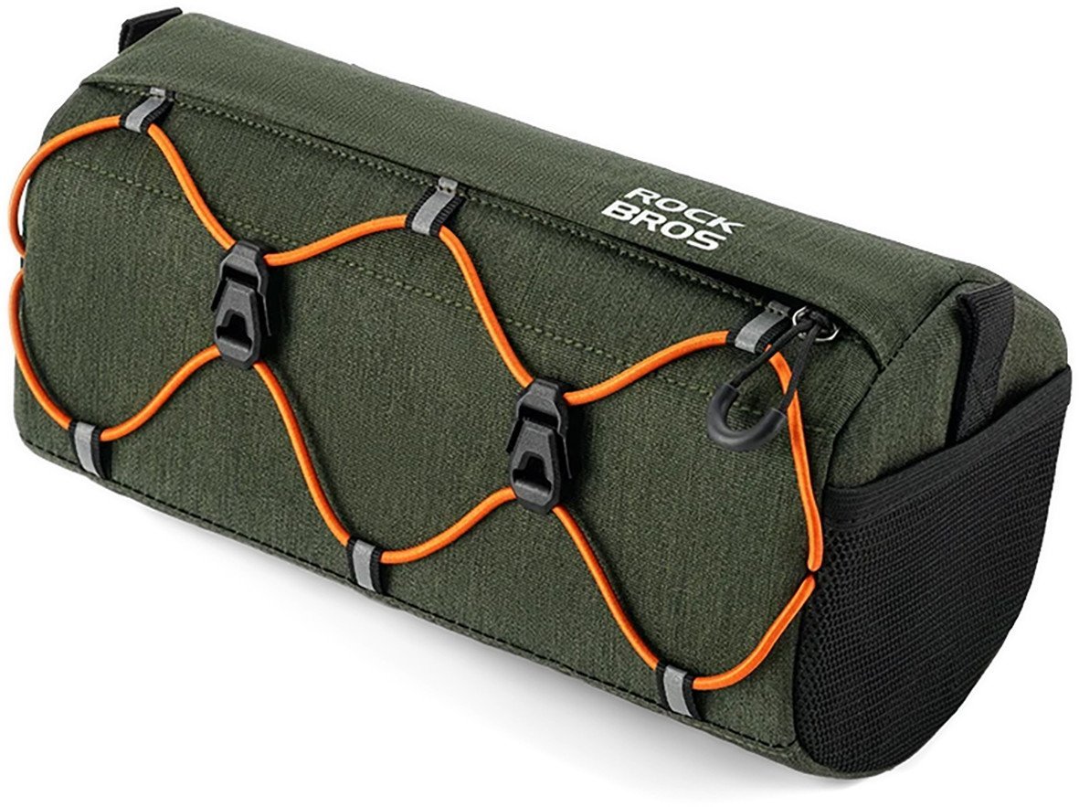 Torba rowerowa mocowana na kierownicę 2.2l - zielona Torba rowerowa mocowana na kierownicę 2.2l - zielona