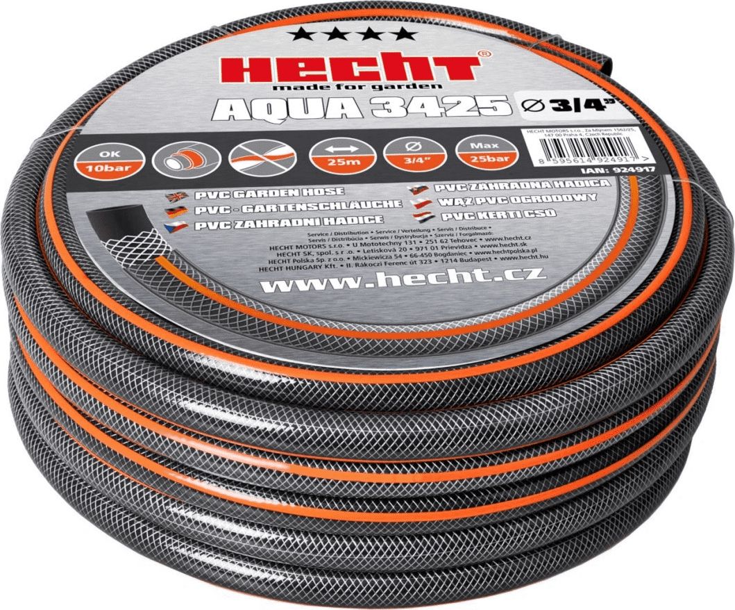 Hecht AQUA wąż ogrodowy 25m 3/4" (3425)