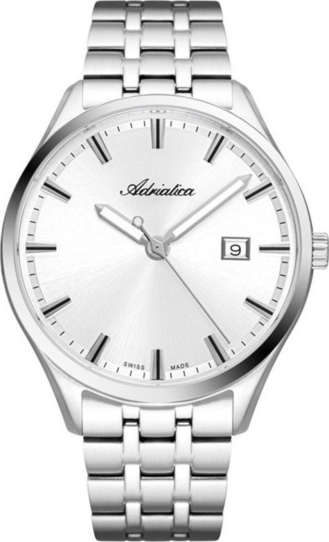 Zegarek Adriatica Zegarek męski Adriatica A8330.5113Q srebrny