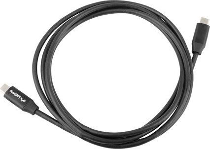Kabel USB Lanberg USB-C - USB-C 1 m Czarny (CA-CMCM-40CU-0010-BK)