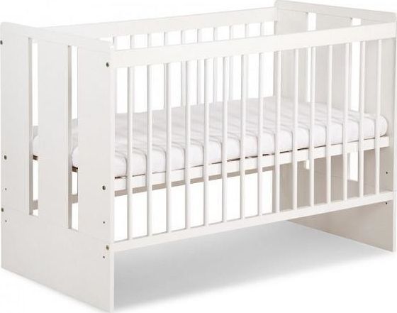 Klupś Łóżeczko Paula, biały, 120x60