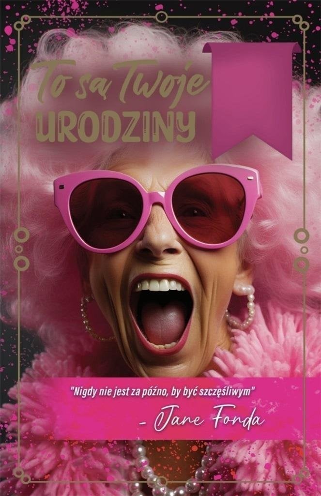 Yeku Karnet Urodzinowy z wymiennymi cyframi