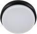 Lampa sufitowa IDEUS Plafon LAMPA sufitowa ARON 03800 Ideus zewnętrzna OPRAWA metalowa LED 12W 4000K hermetyczna okrągła IP65 czarna