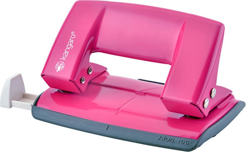 Dziurkacz Kangaro Aion-10 10 kartek Różowy (KAA10G/S-16)