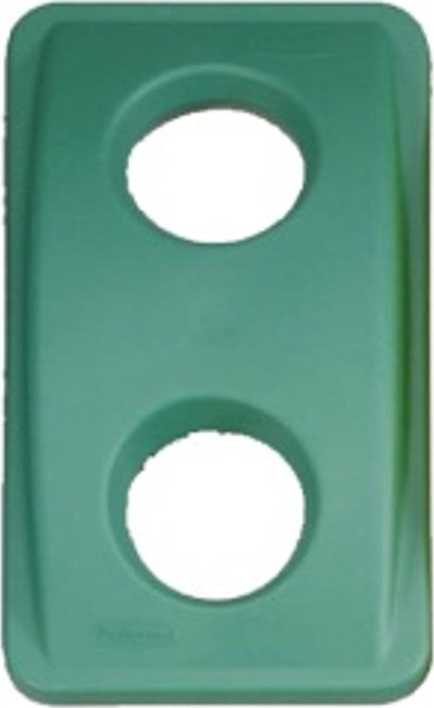 Kosz na śmieci Rubbermaid pokrywa do kosza zielony (3052)