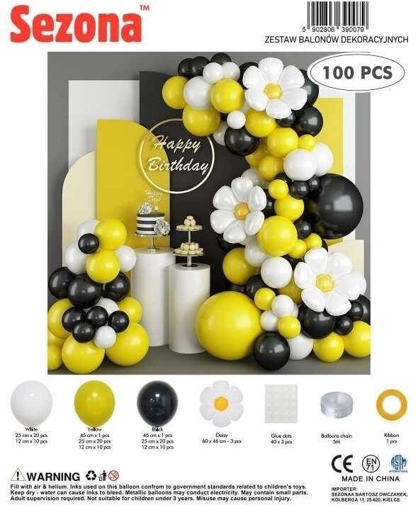 Balony 100szt