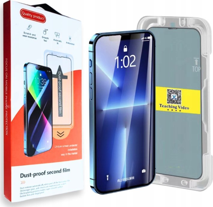 Szkło hartowane 3D ochronne H9 łatwy montaż