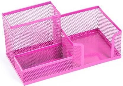 D.Rect Przybornik na biurko rĂłĹĽowy