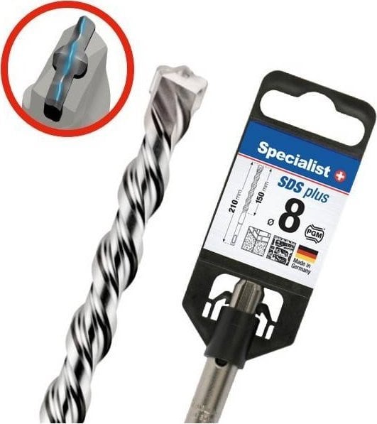 Wiertło Specialist+ SDS+ drill, 8x150/210 mm