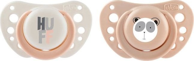 Chicco 171538 SMOCZEK PF AIR SILIKONOWY 2-6M 2SZT RÓŻOWY