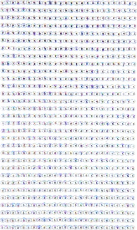 DP Craft Kryształki samoprzylepne DPCRAFT 3mm, 806 szt. - opalescent Dalprint