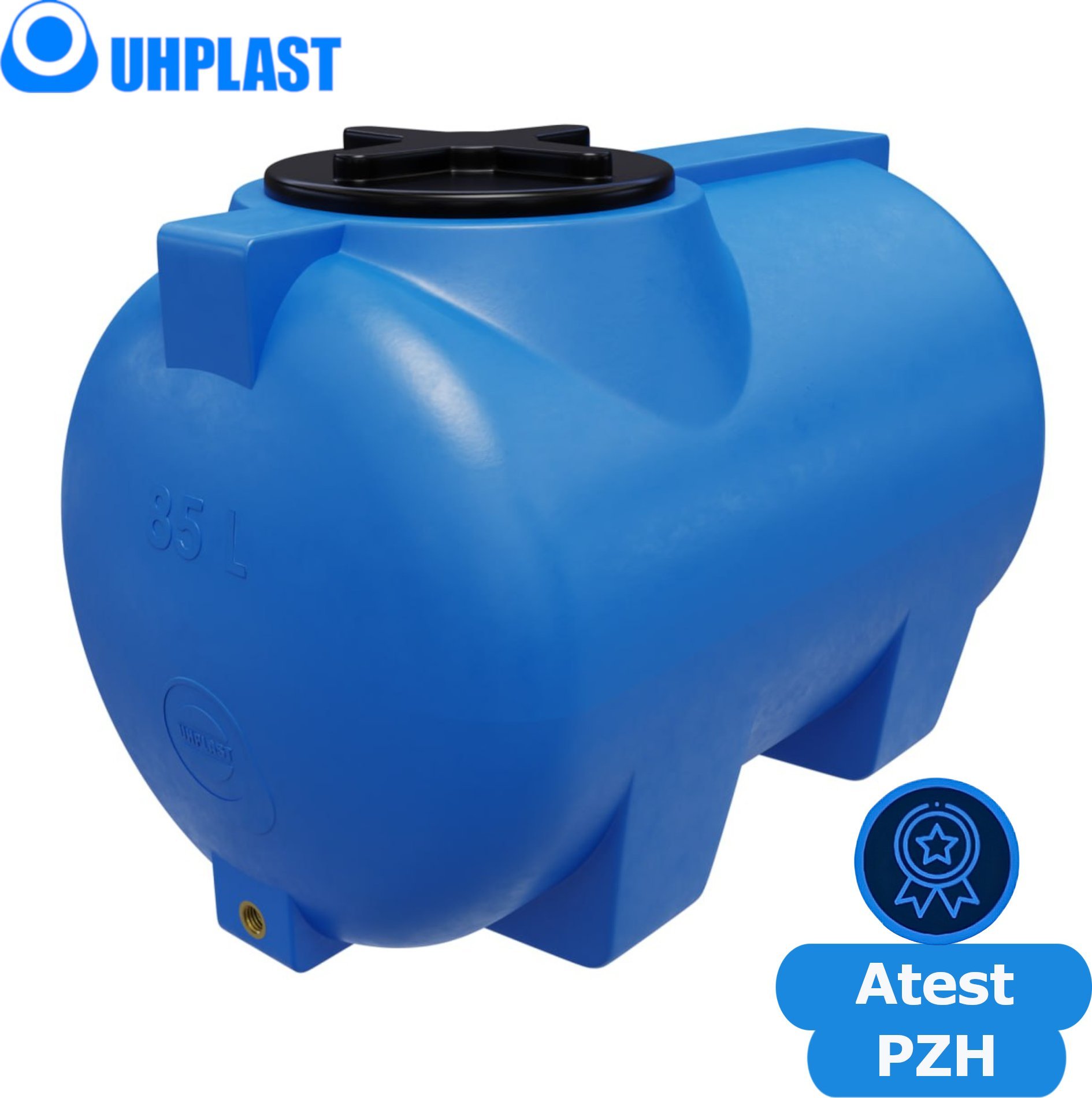 UHP Zbiornik na wodę 85l UHP CISTERON G-85 Niebieski