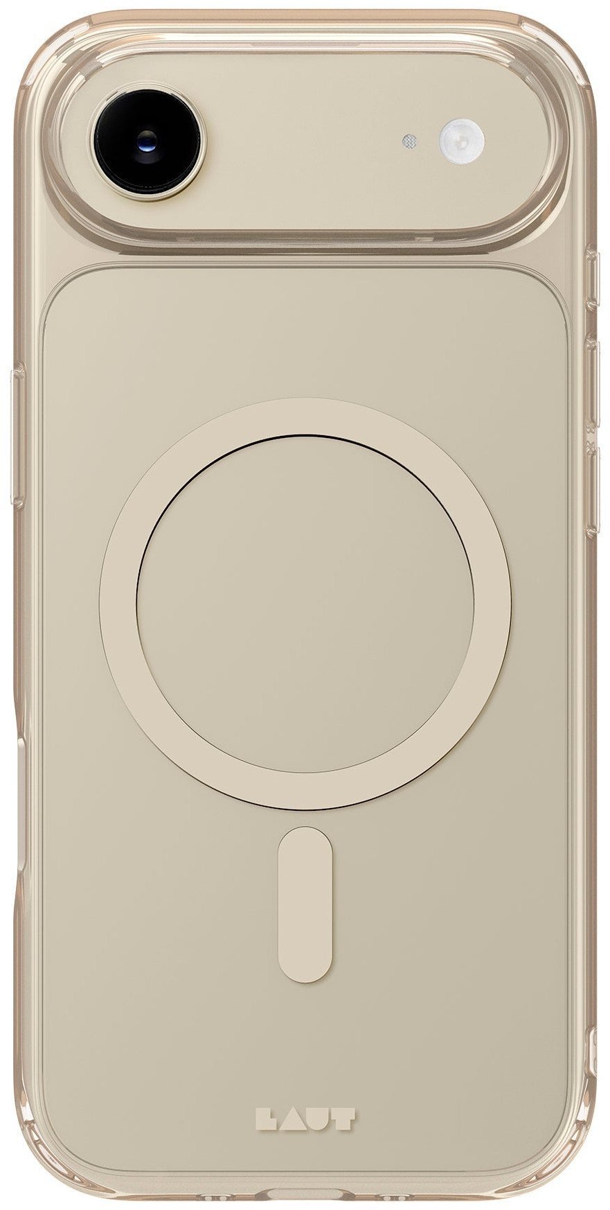 Laut Crystal Fluro - etui do iPhone Air kompatybilne z MagSafe light gold