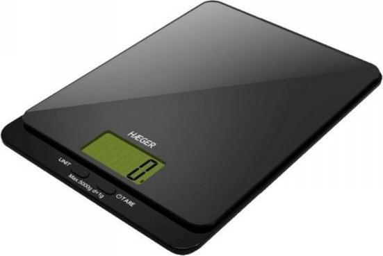 Waga kuchenna Haeger Wagę Kuchenną Haeger Dark Glass 5 kg
