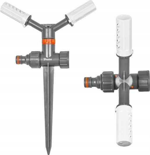Bradas WHITE LINE 2-ramienny zraszacz obrotowy na kolcu - blister