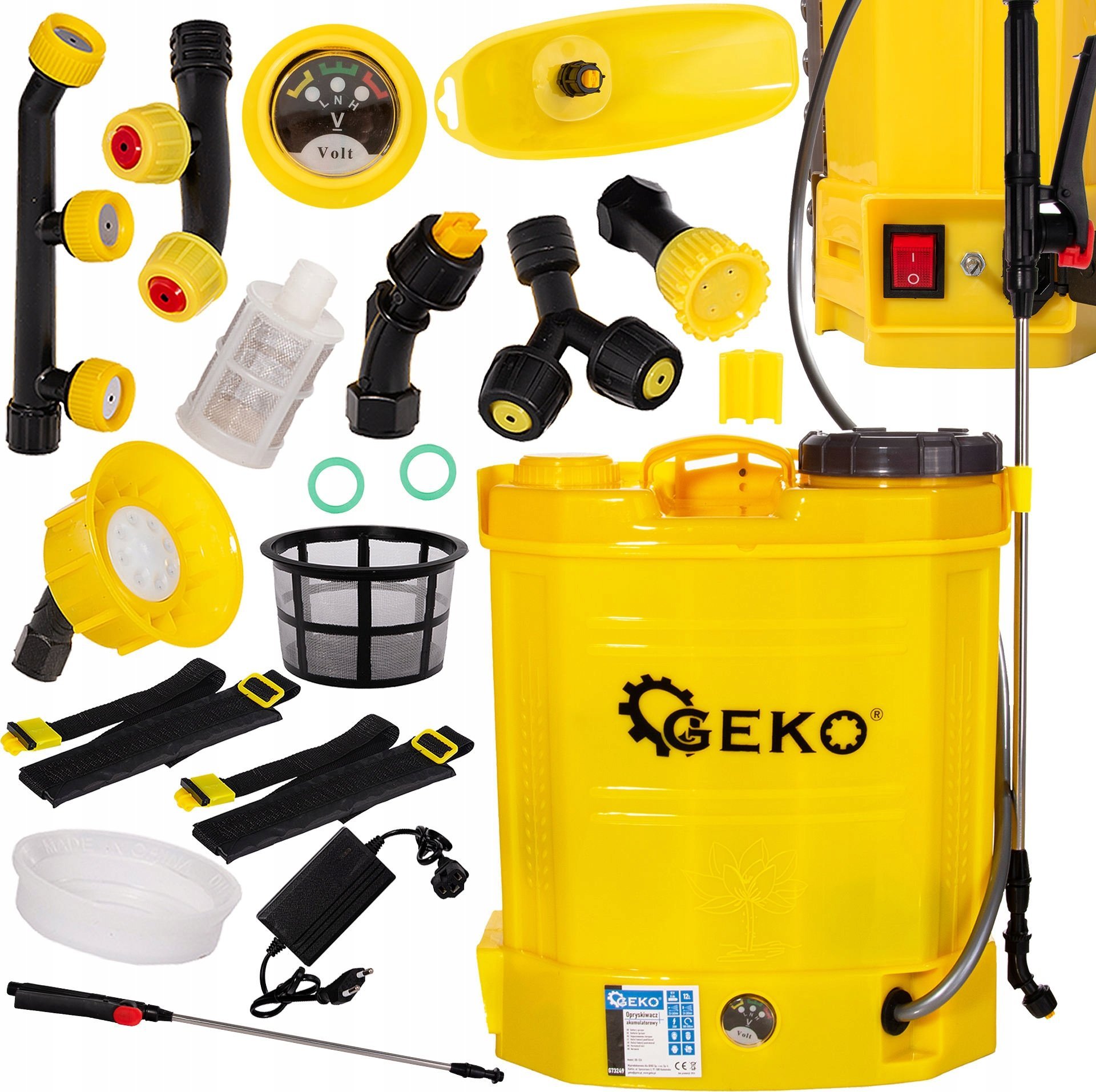 Geko Opryskiwacz akumulatorowy 12L (1)