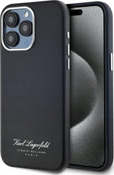 Karl Lagerfeld KLHCP15XPGWCMKHK iPhone 15 Pro Max 6.7" hardcase black/black hotel RSG