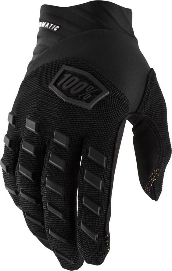 100% Rękawiczki 100% AIRMATIC Glove black charcoal roz. S (długość dłoni 181-187 mm) (NEW)