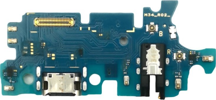 ORYGINAŁ PŁYTKA GNIAZDO ŁADOWANIA USB DO SAMSUNG M34 5G