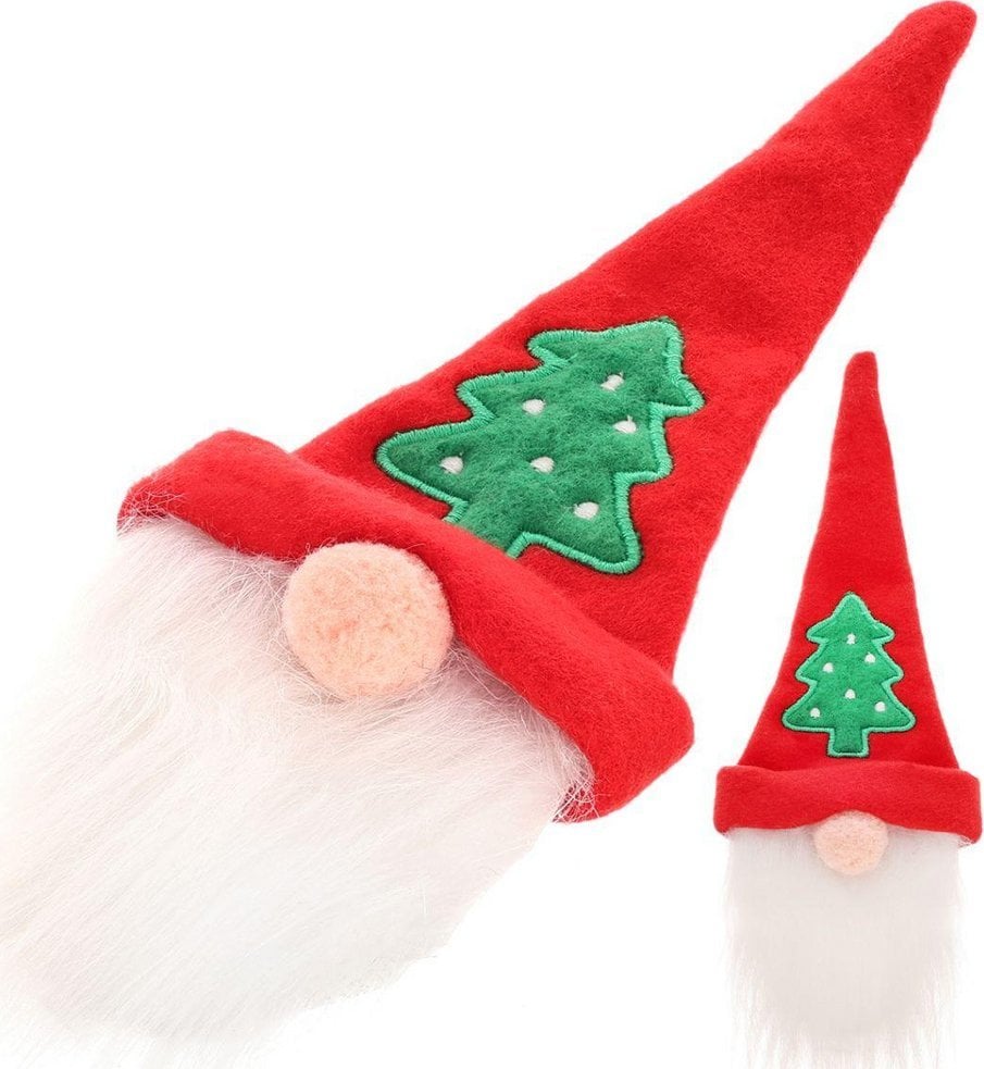 Dekoracja świąteczna Saska Garden pokrowiec na butelkę