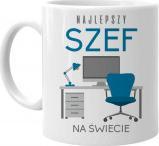 Koszulkowy Najlepszy szef na świecie - kubek z nadrukiem