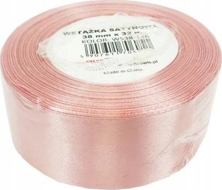 Wstążka satynowa guma balonowa 38mm x 32m